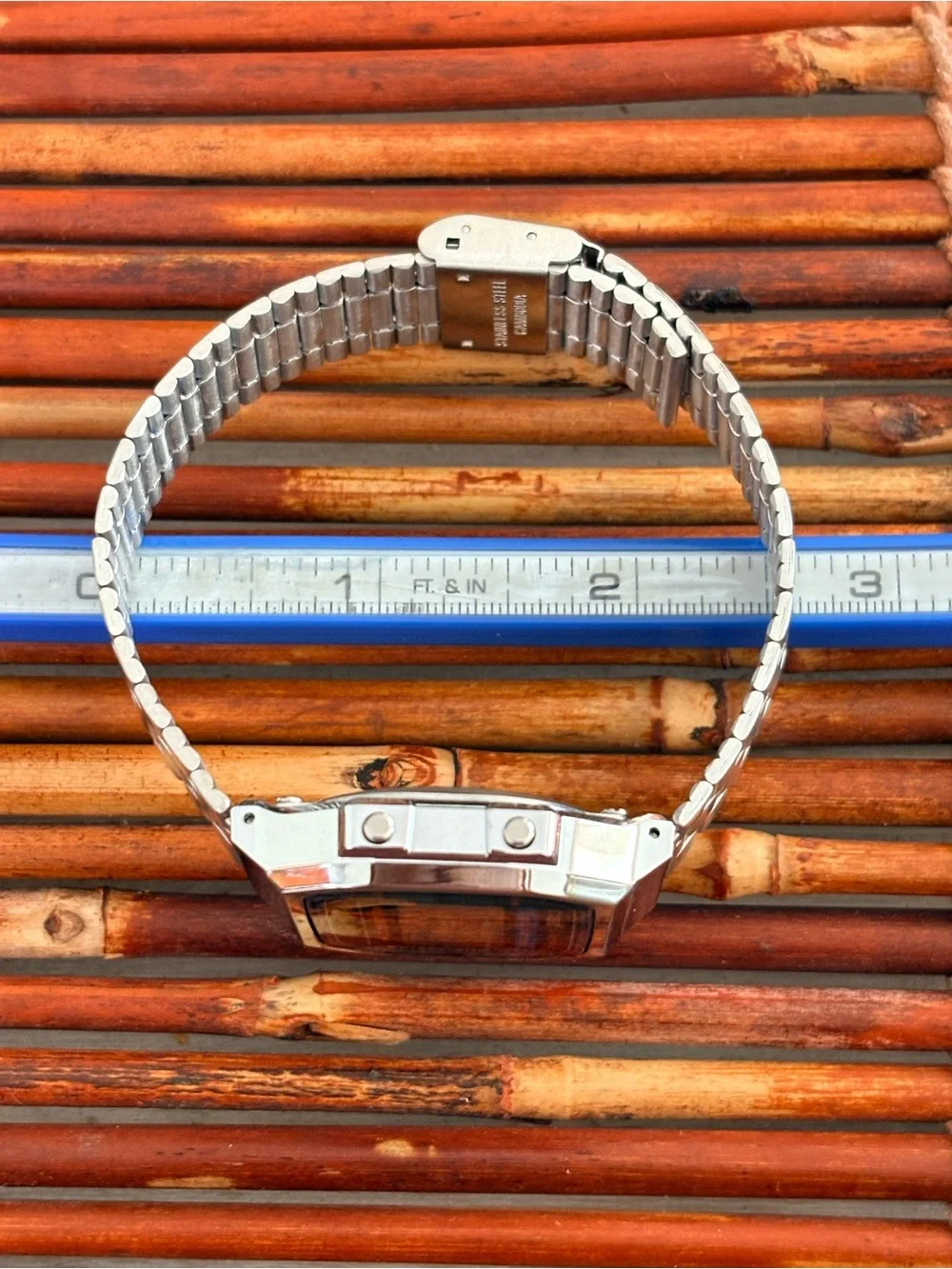 Casio silver digital
